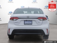 White 2024 Toyota Corolla LE SUNROOF | ALLOYS | WIRELESS CHARGING FWD CVT 2.0L 4-Cylinder 16V DOHC A... (image 4)