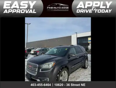 2015 GMC Acadia Denali AWD V6 | Low Mileage | 150,223 km | 7-Passengers Air Conditioner, Backup Came...