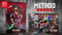 Metroid Dread Set of 2 Holographic Posters 11.75" x 18"