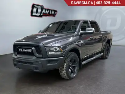 The 2022 Ram 1500 Classic Warlock 4x4 Crew Cab 57 Box blends rugged capability with bold style and e...