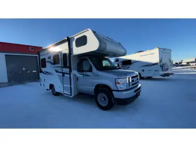 Embark on your next journey with the Adventurer 19RD Class C Motorhome. This gas-powered motorhome c...