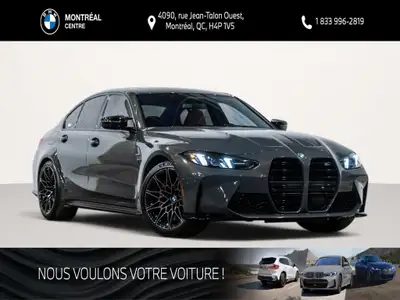 Découvrez ce véhicule d'occasion exceptionnel BMW M3 Competition Sedan affichant un bas kilométrage...