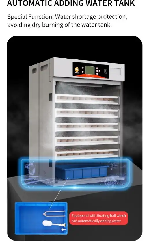 EGG INCUBATOR AUTOMATIC HUMIDITY & TEMPERATURE CONTROL EW400D in Other in Brandon - Image 4