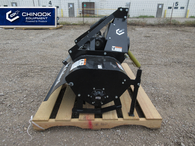 This 2024 Bobcat 60in. 3-Point Tiller is a new compact attachment designed for soil preparation, ide...