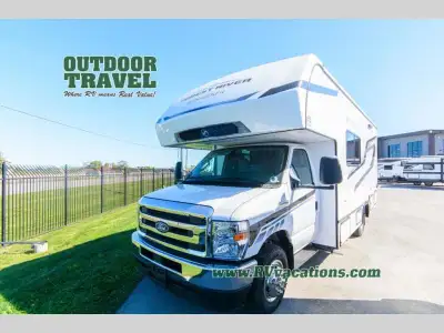 Forest River Sunseeker LE Class C gas motorhome 2350LE Ford highlights: U-Shaped Dinette Flip-Up Cou...