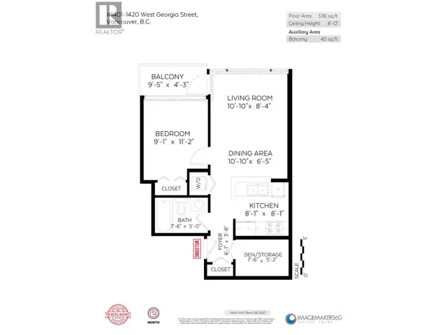 1401 1420 W GEORGIA STREET Vancouver, British Columbia in Condos for Sale in Vancouver - Image 23