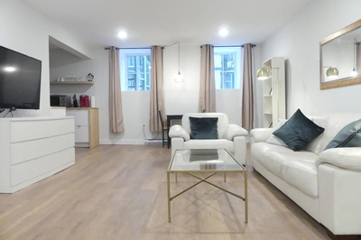 Available Sept 1 2026! This spacious apartment with open concept kitchen and living room offers plen...