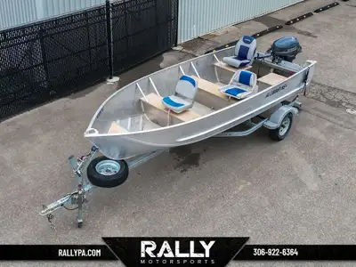 Welcome to Rally Motorsports! 2022 Alumarine 16 FT WITH 25 YAMAHA