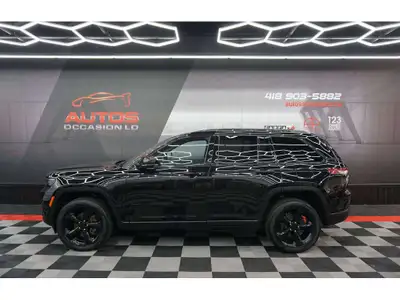 JEEP GRAND CHEROKEE ALTITUDE 4X4 2023 ÉDITION ALTITUDE 4X4 V6 3.6 LITRES 293 HP 4X4 ** BAS KILOMÉTRA...