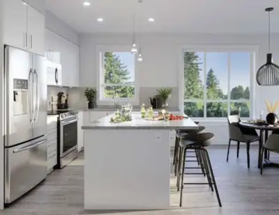 Brand new 2 bed + den, 2 bath home at Montgomery in the heart of Mission. This well-designed C2 plan...