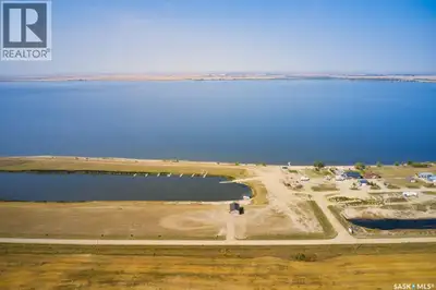 Lakefront lot for sale in Sunset Acres Resort on the East shore of Last Mountain Lake, Saskatchewan....