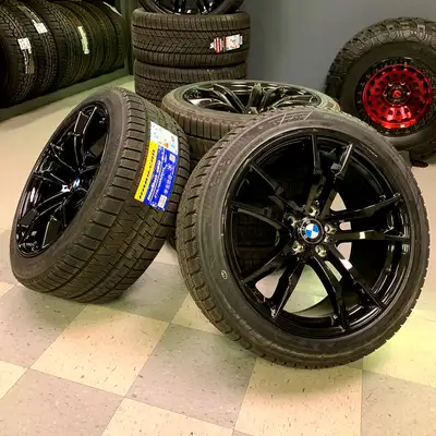New set (4) of BMW X5 rims & tires BMW X6 tires and rims Tires Rear 315/35R20 Front 275/40R20 All-se...