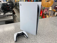 PS5 Console w/ Controller (White)
