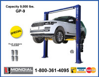 GP9 Two post hoist Auto lift Hydraulic Car lift 9000lbs CSA NEW