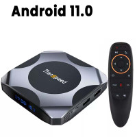Transpeed Android 11 TV BOX BT5.2 3D Fast Dual 1000M WiFi