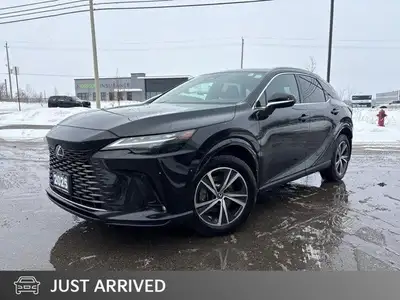 Recent Arrival! Odometer is 3961 kilometers below market average! Black 2025 Lexus RX 350h HYBRID |...