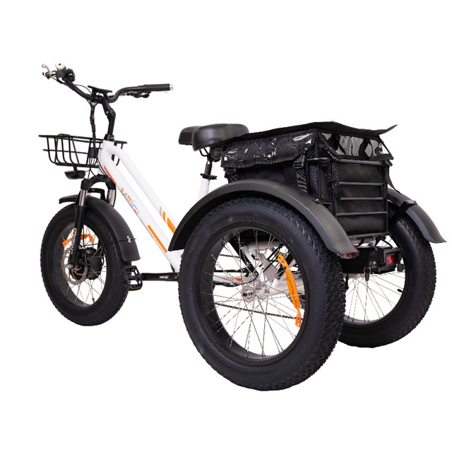 New Meigi Zeus Fat Tire Electric Trike Free Shipping Warranty dans Vélos électriques  à Ville de Montréal - Image 3