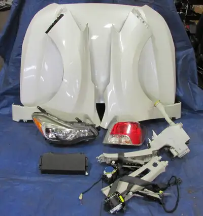 Item For Sale ! Used Off 2013 Subaru Impreza Sedan Fender Each $155 / Hood $399 / Headlight RH $299...