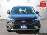 Odometer is 3621 kilometers below market average! Crystal Black 2024 Subaru Impreza Convenience AWD... (image 7)
