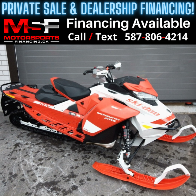 2020 SKI DOO RENEGADE BACKCOUNTRY X RS 850 E TEC (FINANCING AVAI in Snowmobiles in Saskatoon - Image 2