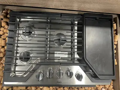 Whirlpool 30-inch Built-In Gas Cooktop WCG97US0HS, View more