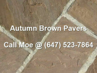 Dark Brown Patio Paving Stones Dark Brown Sandstone Pavers
