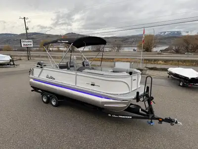 The All New Look 2026 Sun Tracker Party Barge RF 22 DLX - Best Pontoon Boat $80,995 -$6,000 [ Super...