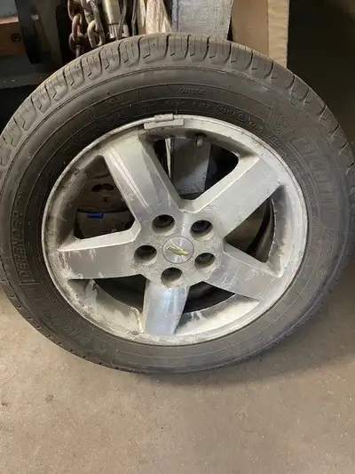 Michelin Defender P20555R16 91H tires on 2010 Chevrolet Cobalt rims. All tires have 7mm remaining. R...