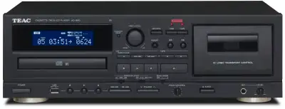 TEAC AD-850-SE Cassette Deck / CD Player BLACK Please email me at lou@eflc.ca , and I’ll reply with...