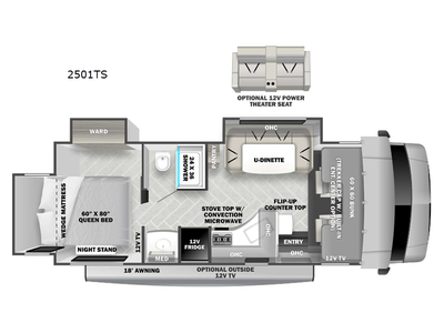 2023 Forest River RV Forester Classic 2501CD Ford, View more