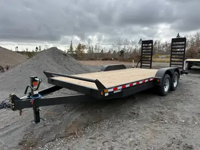 Welcome to GD Equipment LTD. NOW AVAILABLE – 2026 Canada Trailer 82" x 18' Equipment Trailer (10,800...