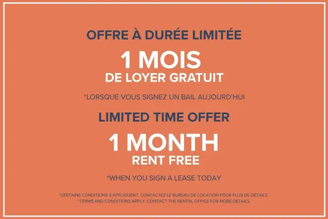 Dominik Apartments - 3 Bedroom available at 1255 rue Saint-Domin