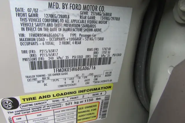 2008 Ford Taurus X SEL5955181291883929620
