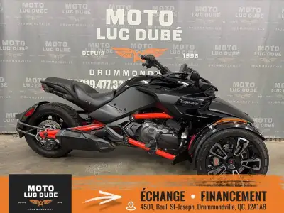 2024 Can-Am Spyder F3-S SE6 Can-Am Spyder F3-S SE6 2024 SEULEMENT 1 384 KM BALANCE DE GARANTIE BRP 1...