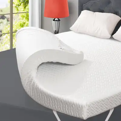 BRAND NEW - Memory Foam Mattress Topper Queen Size,Cooling 3 Inc, View more