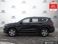 New Price! Odometer is 30316 kilometers below market average! Twilight Black 2021 Hyundai Santa Fe E... (image 1)