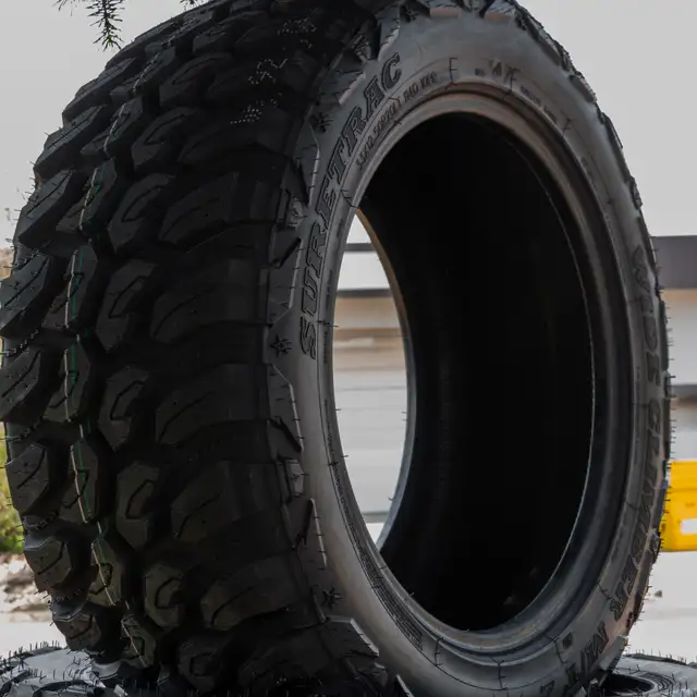 NEW! SNOW-FLAKE & ALL-WEATHER RATED LT33X12.50R20 MUD TIRE in Tires & Rims in Saskatoon - Image 2