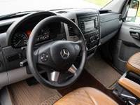 Limousine !!! 2017 Mercedes Benz Sprinter 144'' 7 Passenger AWD Silver Exterior on Brown Interior co... (image 8)