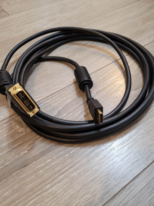 15 ft. Premium HDMI to DVI Cable in Cables & Connectors in City of Toronto