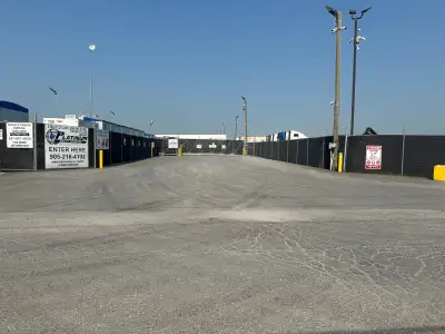 UPTO 25 SPOTS AVAILABLE FOR RENT. 24/7 SECURED PARKING WITH SECURITY ON LOT 24/7 CTPAT YARD, ONE OF...