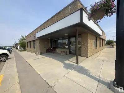2,988 sq.ft.± standalone retail building in Boyle, AB. Located on a corner lot along Main Street, th...