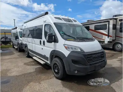 Roadtrek Class B gas motorhome Play Tuff highlights: Storage Organizer Sport-Inspired Leatherette Se...
