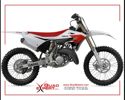 2026 Yamaha YZ125 70th Anniversary Edition -Red and White More powerful, more capable, more advanced...
