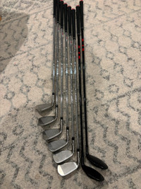 Taylormade Stealth Iron Set + 3 & 5 Wood + Truss TB2 Putter