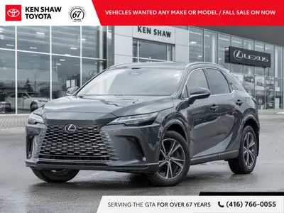 Caviar 2024 Lexus RX 350h Premium - LEATHER / SUNROOF / PARKING SENSORS AWD Clean Carfax! At Ken Sha...