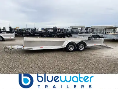 Canadian Mennonite Built Tandem Axle Aluminum Utility Trailer is $7,090.00 or $141.78/month! Ord: E1...