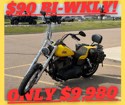 MAJOR PRICE REDUCTION!! PAYMENTS AS LOW AS $89 BY-WEEKLY. 2006 HARLEY DAVIDSON DYNA STREET BOB – FXD...