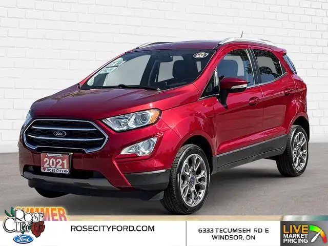 2021 Ford EcoSport Titanium | Power Moonroof | Navigation