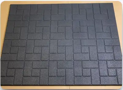 Eco-Flex Rubber Patio Blocks, View more