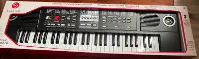 Soundz Deluxe Concert 54-Key Electric Keyboard, View more
